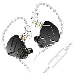 KZ ZSN Pro X Metal Earphones 1BA+1DD Hybrid-Technologie Schwarz