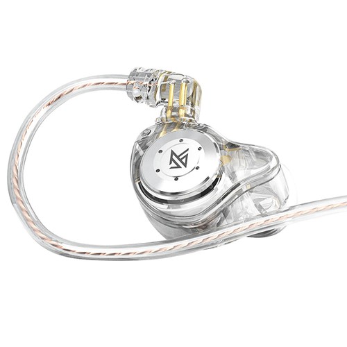 KZ EDX Pro In Ear Trådbundna hörlurar HiFi Bass Monitor Headset Brusreducerande med Mic- Crystal