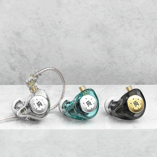 KZ EDX Pro Wired Earphone In-ear with Mic Crystal