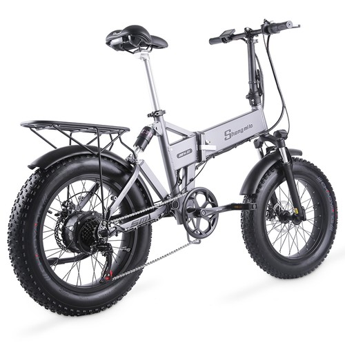 Shengmilo MX21 500W 48V 12.8Ah 20'' E-bike Silver