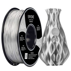Filamento PLA ERYONE Galaxy Sparkly Glitter 1 kg Argento