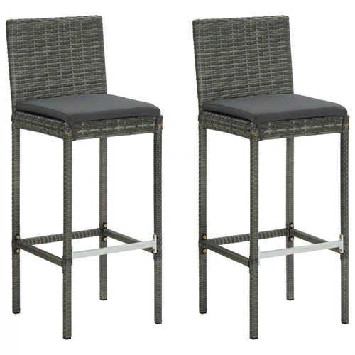 grey outdoor bar stools