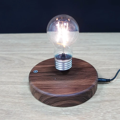 HCNT SIM10-PD Wooden Design Magnetic Levitating Light