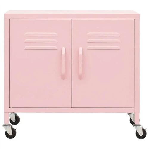 14.04 in.L x 9.95 in. W x 10.34 in. H Pink Standing Metal Kitchen