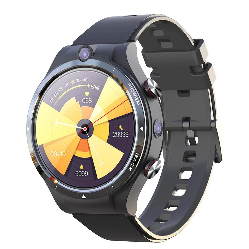 LEMFO LEM15 4G Smartwatch 1.6'' Screen Black