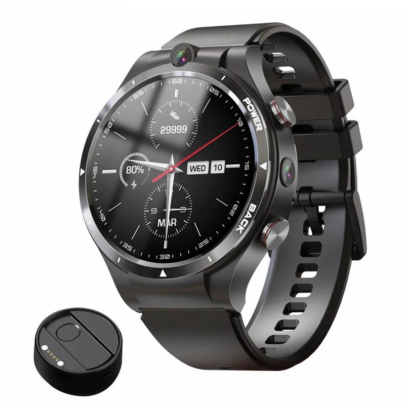 LEMFO LEM15 4G Smartwatch 1.6'' Screen Black