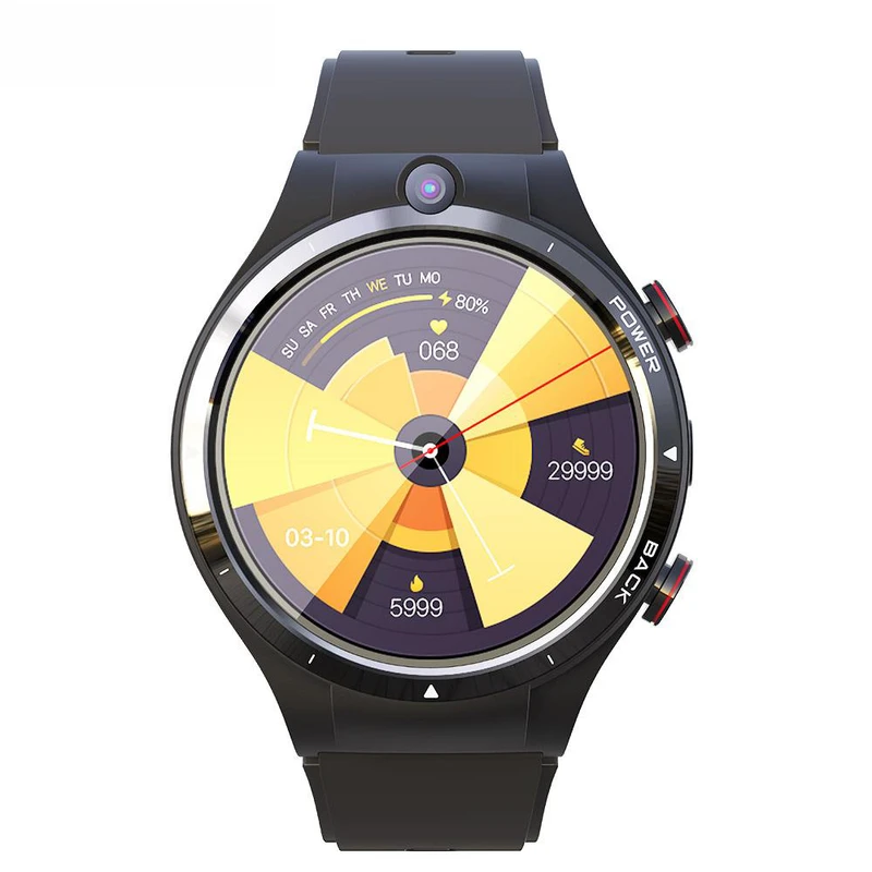 LEMFO LEM15 4G Smartwatch 1.6'' Screen Black