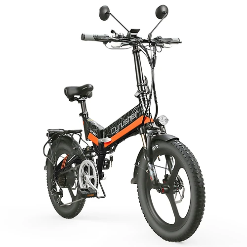 Cyrusher XF590 Folding Electric Bike Orange