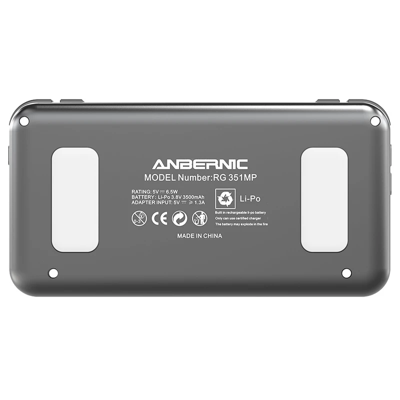 ANBERNIC RG351MP Portable Game Player 16GB Matte Black