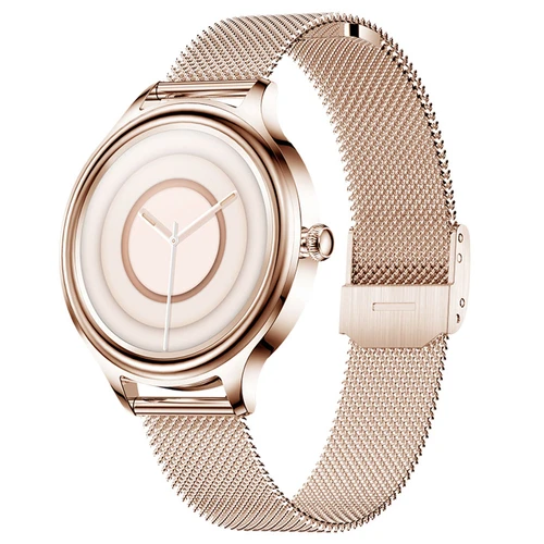 KUMI K3 Smartwatch for Women 1.09'' HD Color Screen Gold