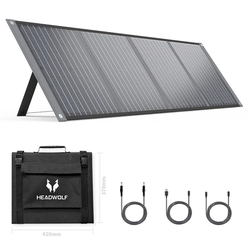 HEADWOLF S100 100 WATT 18V Portable Solar Panel (Geekbuying United States)