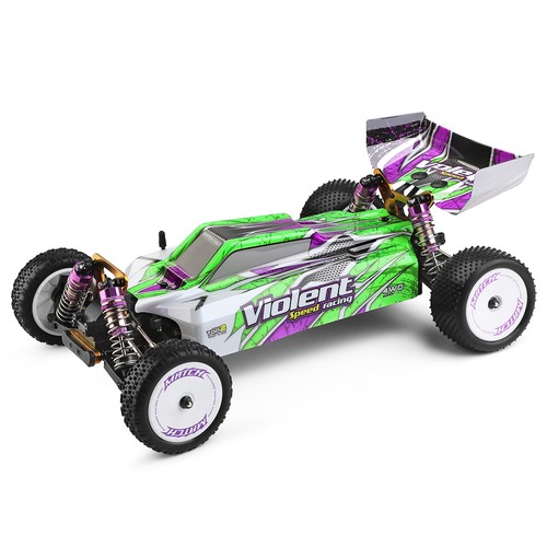 Wltoys 104002 1/10 2,4 G 4WD RC-Auto, bürstenloser Offroad-Motor, Höchstgeschwindigkeit 60 km/h – eine Batterie