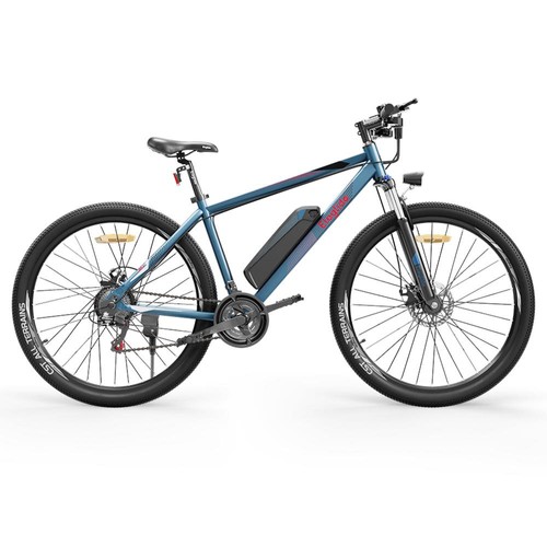 ELEGLIDE M1 Electric Bike 26 inch Mountain Urban Bicycle 250W Hall Brushless Motor SHIMANO Shifter 21 Speeds 36V 7.5Ah Removable Battery 25km/h Max speed up to 65km Max Range IPX4 Waterproof Aluminum alloy Frame Dual Disk Brake - Dark Blue
