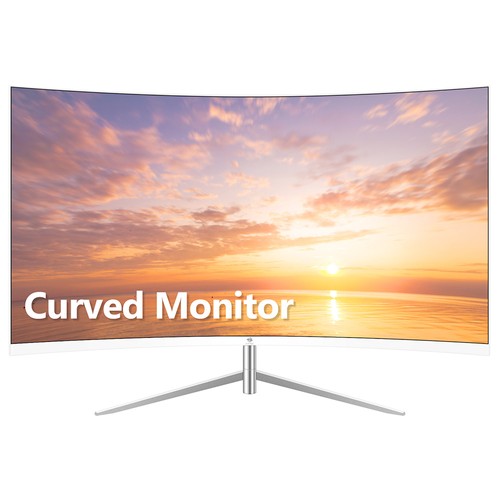 Z-Edge U27C 27'' Curved Gaming Monitor, Full HD 1080P 1920x1080 LED Backlight Monitor 75Hz Refresh Rate & Eye-Care Tech