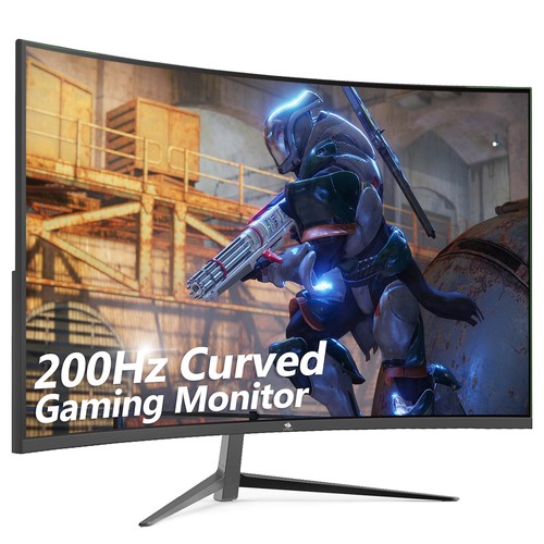 Z-Edge UG27 27'' Curved Gaming Monitor 1920x1080 200/144Hz, AMD Freesync Premium Display Port HDMI Built-in Speakers