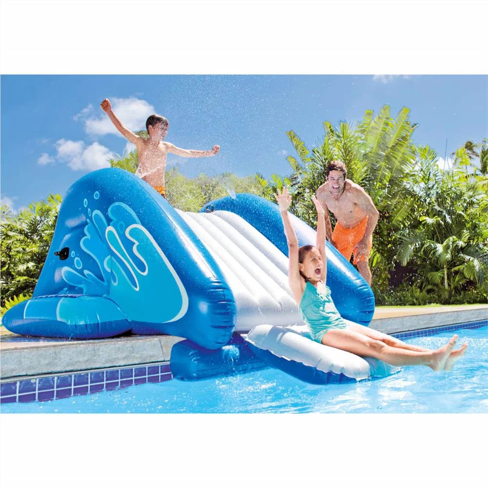 プールスライド SR Smith 660-209-5820 SlideAway Removable Pool Slide Gray