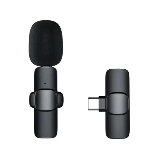 Microfono a clip wireless K1 Carica la versione del telefono di tipo C