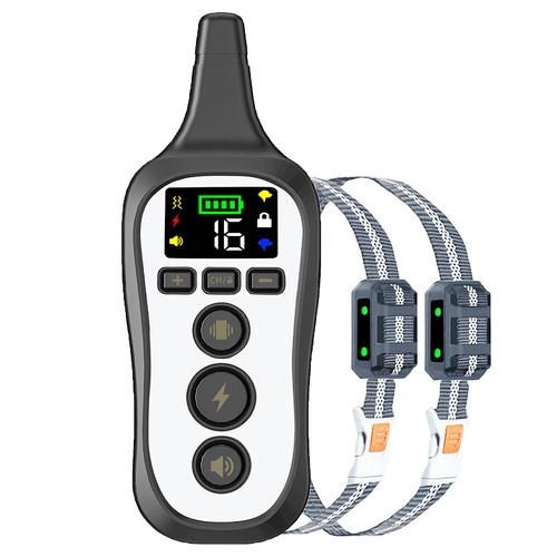 T11 Handheld-Hundetrainingsgerät mit zweifarbigem Lichtdesign, Ultraschall-Hundetraining und Anti-Bell-Gerät