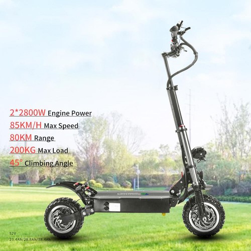リアル Gogotops GS7 Motor Dual 2*2800W Scooter Electric Road Off キッズ・ファミリー