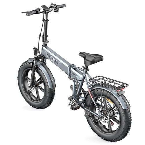 ENGWE EP-2 PRO Faltbares Elektro-Moped-Fahrrad mit 750-W-Motor, Grau