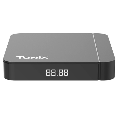 TANIX W2 TV BOX Android 11 Amlogic S905W2 Quad Core ARM Cortex A53 2G DDR4 RAM 16GB ROM 2.4G+5G WiFi BT 4K - AU Plug