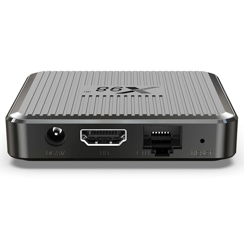 X98Q TV BOX Android 11 Amlogic S905W2 Quad Core ARM Cortex A53 2G RAM 16GB ROM 2.4G+5G WiFi 4K AV1 - US Stecker