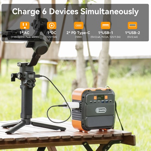 Flashfish A101 120W 98Wh 26400mAh Portable Power Station