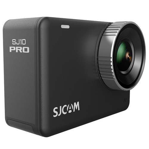 SJCAM SJ0 Pro Sport- und Action-Kamera 4K/60 FPS Sony IMX-Sensor Wasserdicht bis 10 m, 2,33 Zoll IPS-Touchscreen – Schwarz