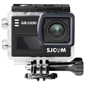 كاميرا SJCAM SJ6 Legend للرياضة والحركة بدقة 4K / 24FPS مقاومة للماء - أسود
