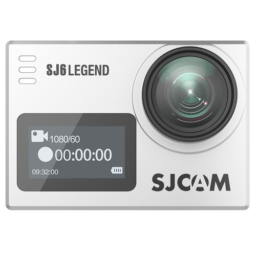 SJCAM SJ6 Legend Sport- und Action-Kamera 4K/24 FPS Wasserdicht, WiFi-Fernbedienung 2,0-Zoll-LCD-Touchscreen – Grau