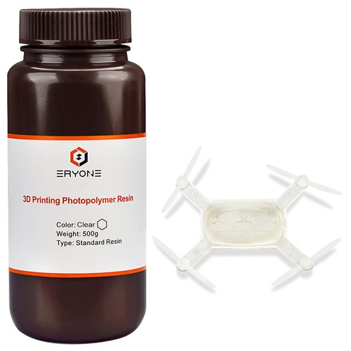 ERYONE 3D Printer Standard Resin Super Low Odor Clear