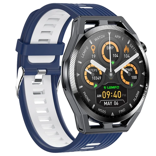 LEMFO LF31 Smartwatch BT Calling Watch Blue&White