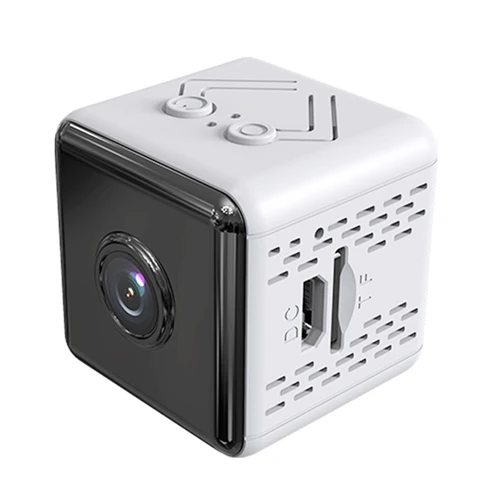 Mini Wireless Camera X6D Real 1080P White