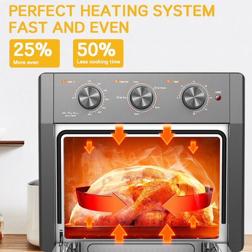 WEESTA Air Fryer Toaster Oven Combo W1132KCV18WL Air Fryer