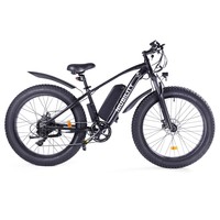 Niubility B26 Електрически велосипед 48V 12.5Ah Батерия 1000W Мотор 35km/h Максимална скорост 26'' Гуми Планински велосипед Черен