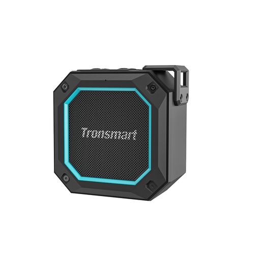Tronsmart Element Groove tragbarer Bluetooth Lautsprecher IPX7 Wasserdicht 24 Stunden Spielzeit Superior Bass - Schwarz