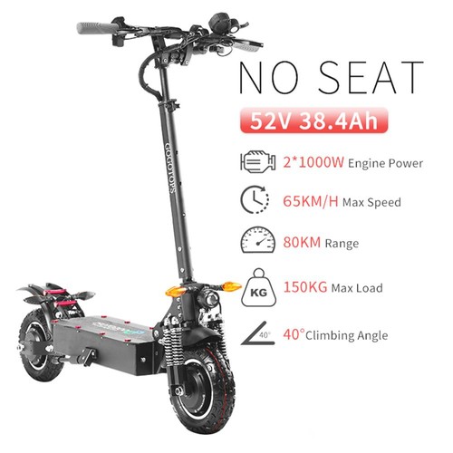 邦楽 SPARKS GOGO 35 Special & 24 Special Best Gogotops GS4 Off Road Electric Scooter 1000W*2 Dual Motor