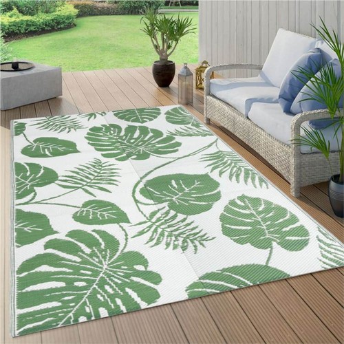Outdoor Rug Green 120x180 cm PP