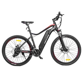 WELKIN WKEM001 Bicicletta elettrica da 350 W Mountain Bike nera e rossa