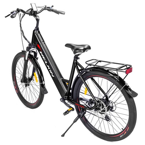 WELKIN WKEM002 Elektrofahrrad 250W 25Km/h Citybike Schwarz