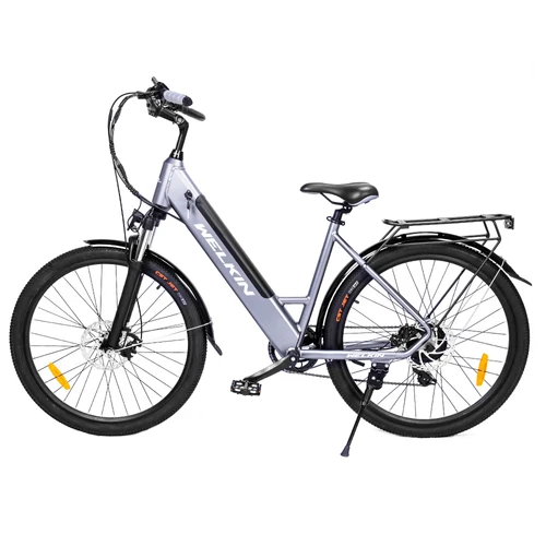 WELKIN WKEM002 Electric Bicycle 27.5 Inch 250W 25Km/h City Bike Silver