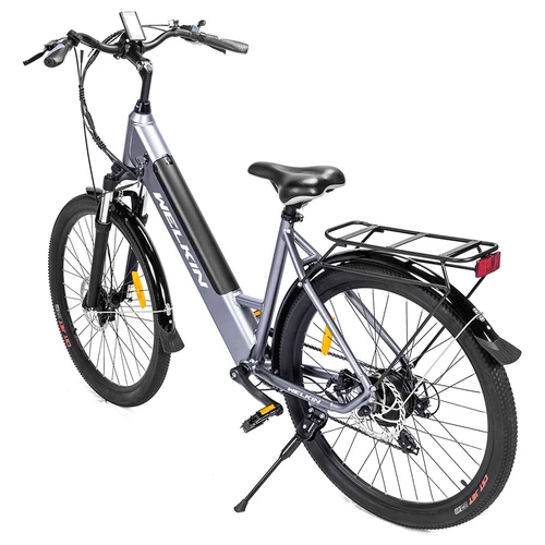 WELKIN WKEM002 Electric Bicycle 27.5 Inch 250W 25Km/h City Bike Silver