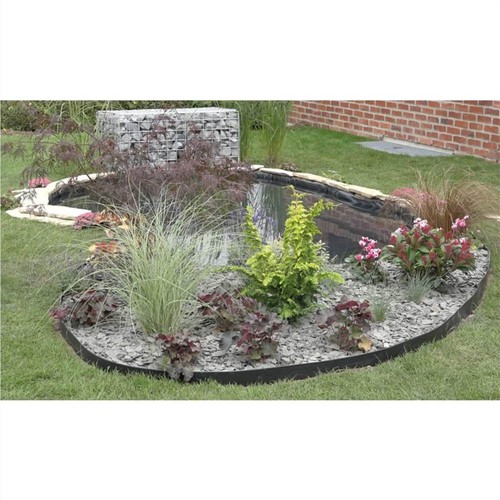 Nature Garden Border Edging 14cmx10m 7mm Black