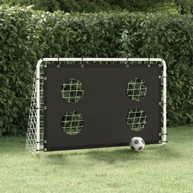 Filet d39entraînement pour but de football en acier 184x61x122 cm