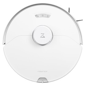 Roborock S7 Pro Ultra Robot Vacuum Cleaner Self-Cleaning &amp; Emptying 5100Pa Powerful Suction 5200mAh Battery 30% Faster Charging LDS Navigation Off-Peak Charging Supported Sonic Mopping Auto-Lifting Mop Alexa Google Home App Control - White
