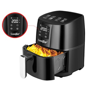 Sonifer SF1010 1400W 4.2L Air Fryer without Oil Oven LED Touchscreen