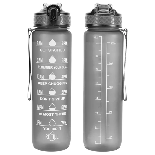 “Level Up Loading” Motivational Water Bottle