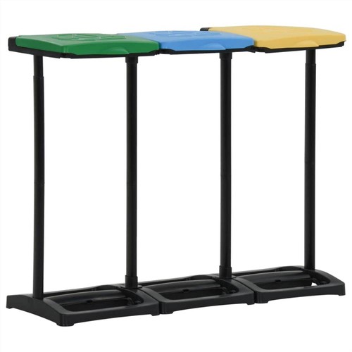 Bin Bag Stands with Lid 240330 L Multicolour PP