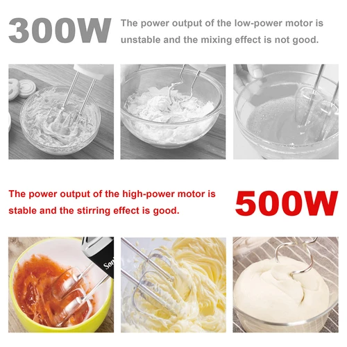 Sonifer SF7017 500W Electric Whisk Food Mixer