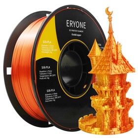 ERYONE Dual Color Silk PLA Filament 1kg Gold and Copper